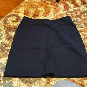 Talbots Navy skirt size 10